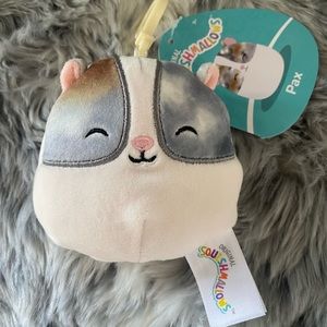 NWT 3” Clip PAX the Hamster SQUISHMALLOWS